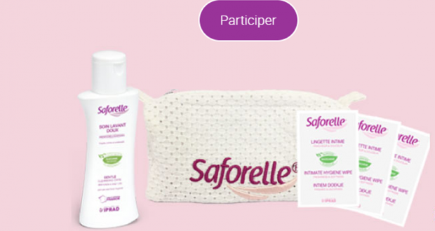 50 trousses de produits Saforelle offertes