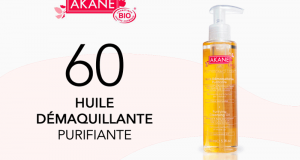 60 Huile Démaquillante Purifiante d’AKANE à tester