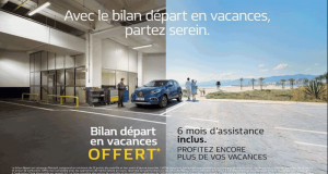 Bilan départ en vacances offert + 6 Mois d'assistance routière