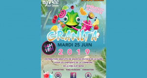 Distribution gratuite de glaces granitas