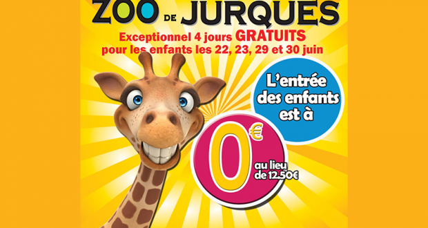 Entrée gratuite au Zoo de Jurques pour les enfants