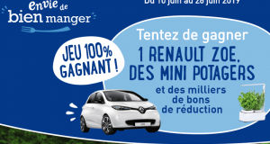 Gagnez une voiture Renault Zoé + 400 mini-potagers