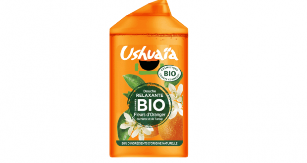 Gel Douche certifié BIO à la Fleur d’Oranger Ushuaia
