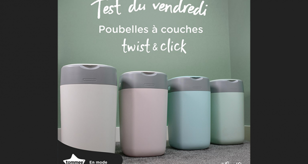 Poubelle à couches Twist & Click Tommee Tippee