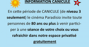 Séances de cinéma gratuites pour personnes âgées