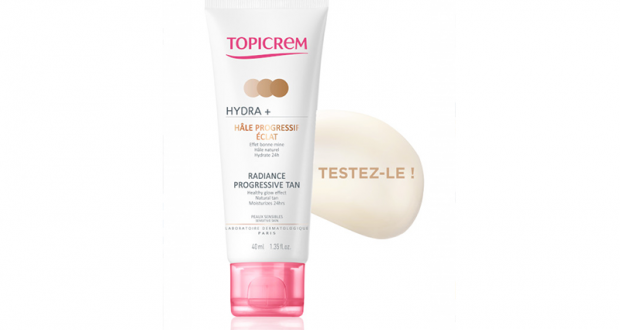 Testez Hydra+ Hâle Progressif Topicrem