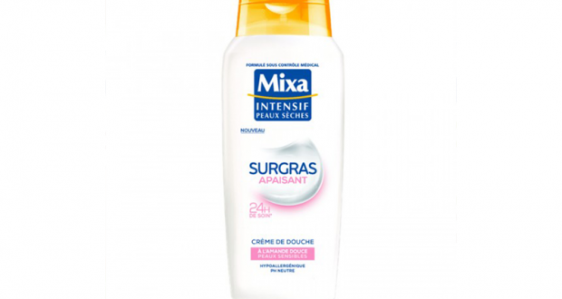 Testez la Crème de douche SURGRAS APAISANT de Mixa