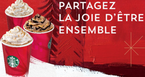 Une boisson achetée = Une boisson offerte - Starbucks