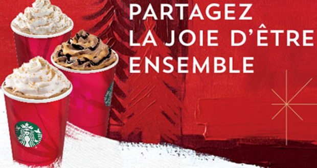 Une boisson achetée = Une boisson offerte - Starbucks