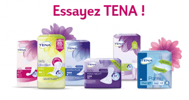 Échantillons Gratuits de produits TENA Lady