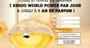 1 an de parfums Kenzo World offert