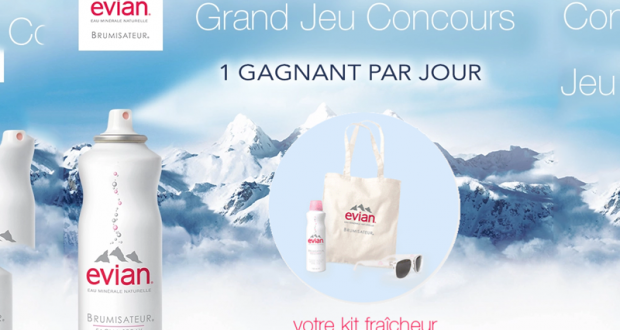 22 lots comportant brumisateur + totebag + paire de lunettes de soleil