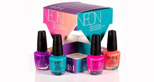 3 coffrets de produits de beauté Opi Neon offerts