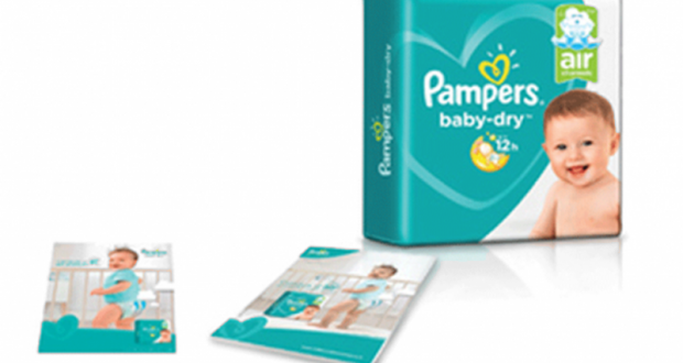 3000 paquets de couches Pampers Baby Dry offertes