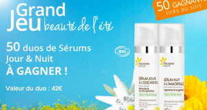 50 duos de sérums Fleurance Nature offerts