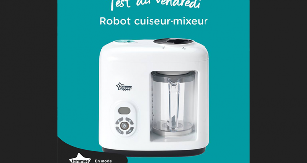Robot Cuiseur-Vapeur Mixeur Tommee Tippee