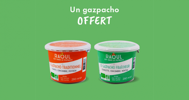 Un gazpacho offert sur simple visite