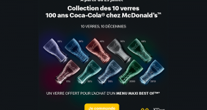 Verre Coca-Cola offert chez McDonald’s