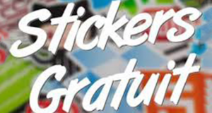 10 000 packs de stickers gratuits