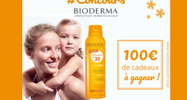10 brumes Solaire Photoderm Bioderma offertes