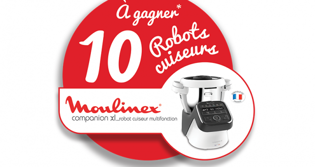 10 robots cuiseurs Moulinex offerts