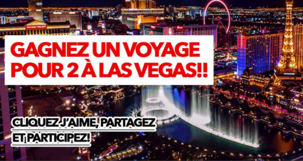 25 Voyages pour deux à Las Vegas à gagner