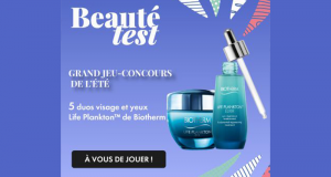 5 duos visage et yeux Lifeplankton de Biotherm offerts