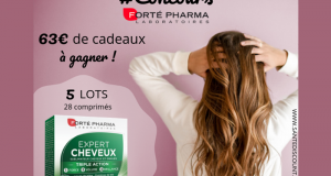 5 lots Expert Cheveux 28 comprimés offerts