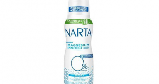 50 déodorants compressés Narta à tester