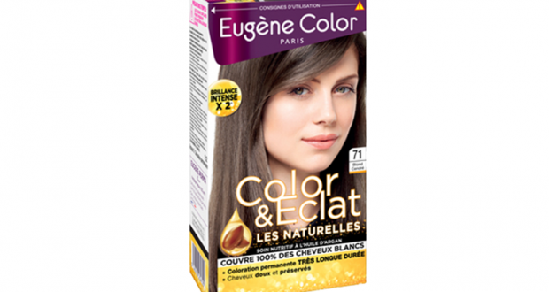 Testez le Kit Coloration Blond Cendré Les Naturelles Eugène Color