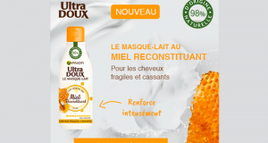 Testez le Masque-Lait Miel Reconstituant Ultra Doux de Garnier