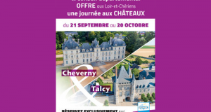 Visites gratuites des châteaux Cheverny et Talcy