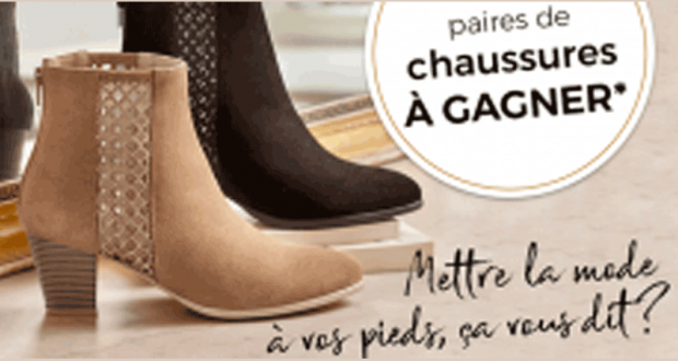 10 paires de chaussures Blanche Porte offertes