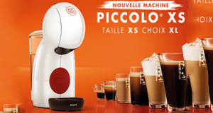 100 Machines PICCOLO XS de Nescafé Dolce Gusto offertes