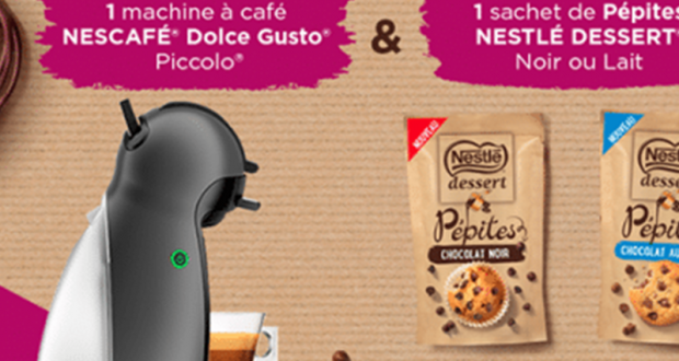 2420 machines à café Nescafé Dolce Gusto à gagner