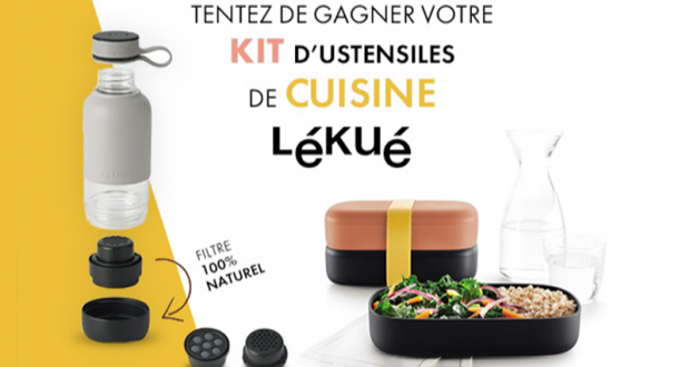 33 kits de cuisine Lékué offerts