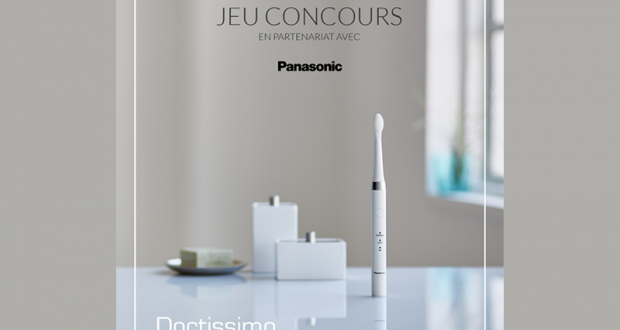 4 brosses à dents électriques Panasonic France offertes