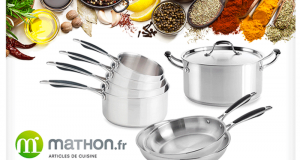 5 batteries Excell’Inox de Mathon offertes