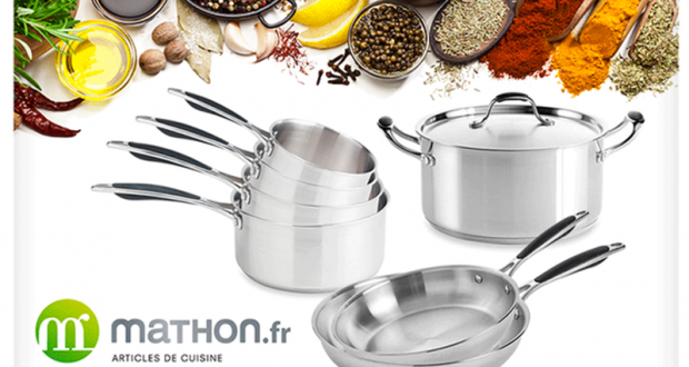 5 batteries Excell’Inox de Mathon offertes