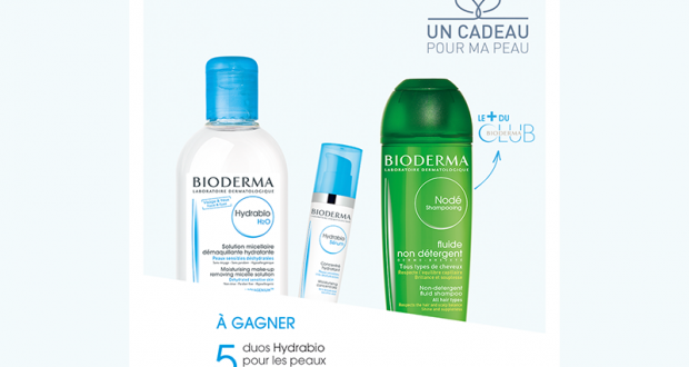 5 duos de produits Bioderma offerts