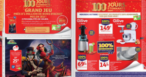 Auchan Produits 100% remboursés le 02 Octobre 2019