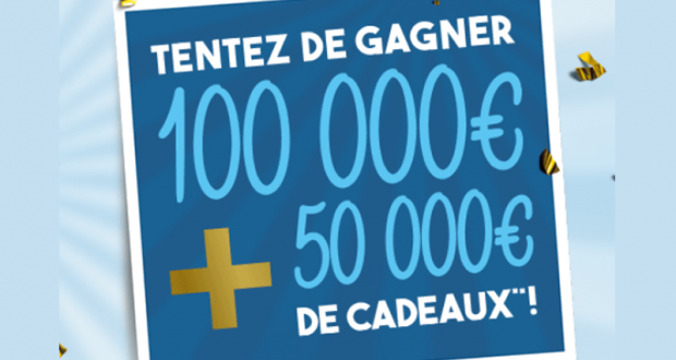 Gagnez un chèque d’une valeur de 100 000 euros