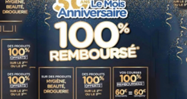 Leader Price 57 produits 100% remboursés