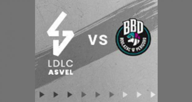 Places gratuites pour le match de basket LDLC ASVEL vs Boulazac