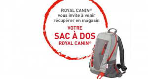 Sacs à dos Royal Canin offert sur simple visite