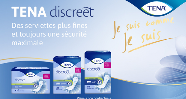 Tena Discreet Extra ou Extra Plus 100% Remboursée