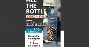 Une bouteille de mégots = Une place de cinéma offerte