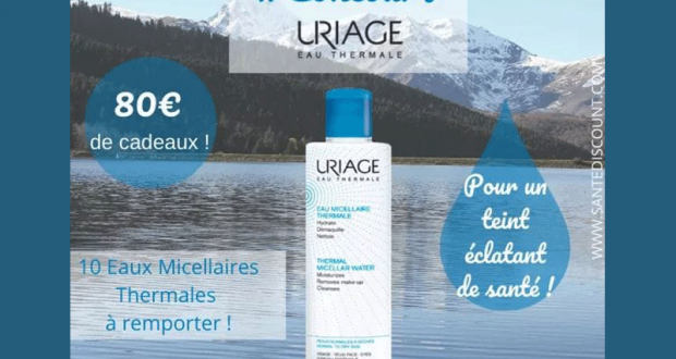 10 eaux micellaires Thermales Uriage offerts