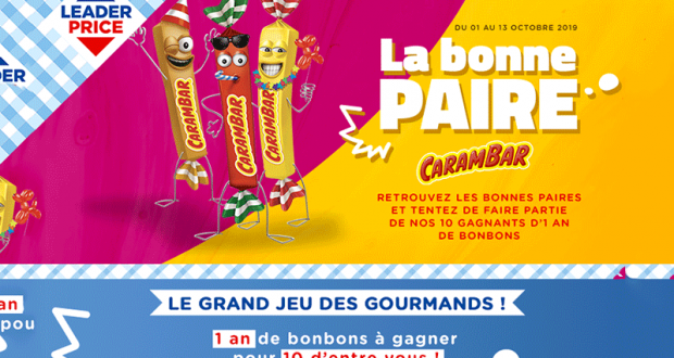 10 lots d'un an de bonbons Carambar Family offerts