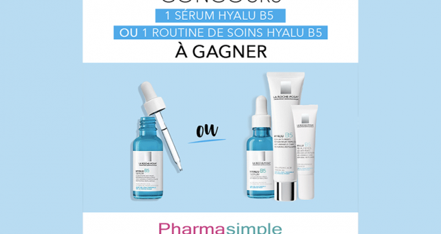 2 routines de 3 soins Hyalu B5 La Roche-Posay offertes